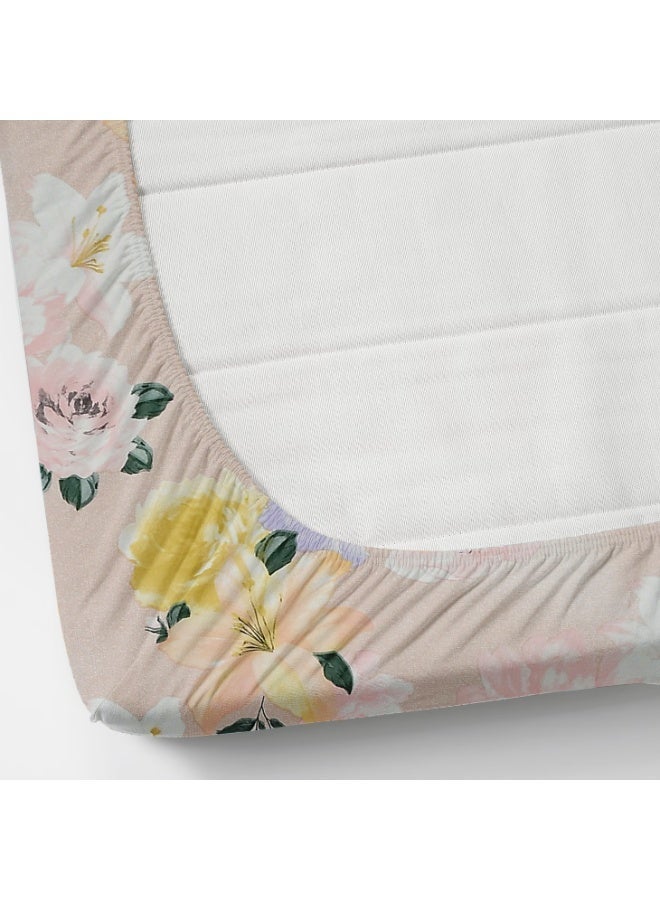 AURIO Premium Single Size Fitted Bedsheet with 1 Pillowcase – Modern Design & Pattern – Deep Pocket (90x200+25 cm, 36 x 78 + 10 inch) Soft, Breathable Microfiber Bedding for Kids & Guest Rooms - Image 5